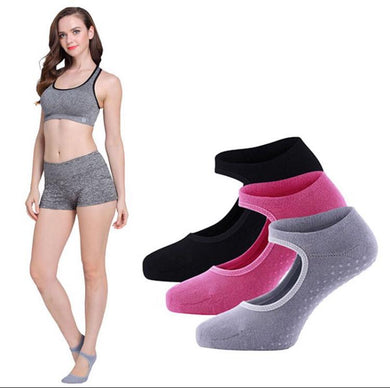 Women Ballet Cotton Socks Yoga Socks Non Slip