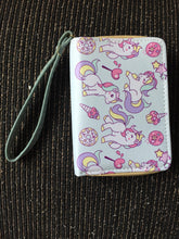 Load image into Gallery viewer, Ballet Flamingo Unicorn Leather Fashion Cute Wallet Tote (Medium) Wallet