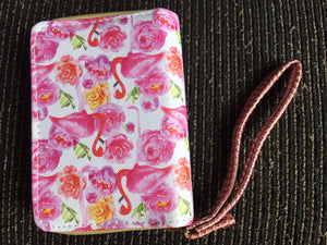 Ballet Flamingo Unicorn Leather Fashion Cute Wallet Tote (Medium) Wallet