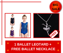 Load image into Gallery viewer, Ballerina Kids Girl Ballet Gymnastic Leotards Dancewear