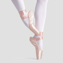 Load image into Gallery viewer, Ballerina Satin Canvas Dance Ballet Pointe Shoes Girls Adult Women Ballet Shoes