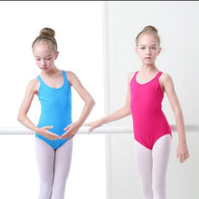 Load image into Gallery viewer, SBA Girl Strap Leotard Cotton Stretchable Kids