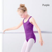 Load image into Gallery viewer, SBA Girl Strap Leotard Cotton Stretchable Kids