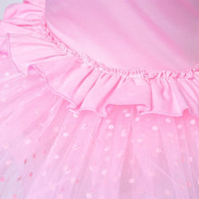 Load image into Gallery viewer, Girls Long/Short Sleeve Dance Ballet Dress Kids Princess Tutu Skirt