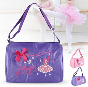 Kids Dance Ballet  Bag Backpack Embroidered Tote