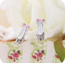 Load image into Gallery viewer, Ballet Lovely Earrings Cute Ballet Shoes Bowknot Earrings Stud