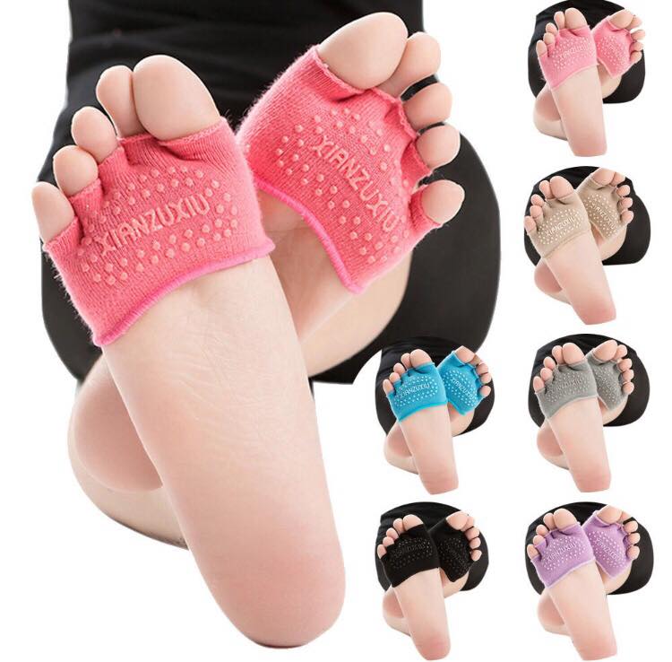 Ballet Half Anti Slip Dance Yoga Fitness Sport Socks