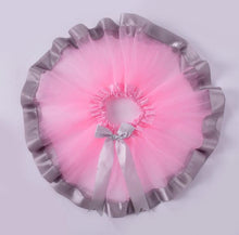 Load image into Gallery viewer, Ballet Pink Princess Tulle Toddler Ribbon Ballet Tutu Skirts