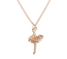 Load image into Gallery viewer, Ballet Girl Shaped Pendant Fashion  Chain Short Necklace