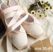 Load image into Gallery viewer, Child and Adult Ballet Pointe Ladies Ballet Dance Shoes