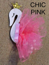 Load image into Gallery viewer, 2pc Ballerina Hair clips Baby Girls Lace Swan Hair Buckle Hairpin Headdress