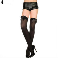 Load image into Gallery viewer, Women&#39;s High Stocking Lace Bow Thigh Over The Knee Sexy Socks