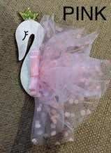 Load image into Gallery viewer, 2pc Ballerina Hair clips Baby Girls Lace Swan Hair Buckle Hairpin Headdress