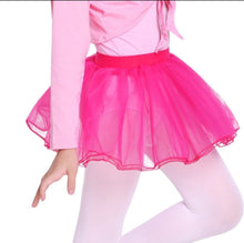 Load image into Gallery viewer, Kids Ballet Party Dance Tulle Skirt Pink Ballet Girl Dance Skirt