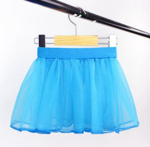 Kids Ballet Party Dance Tulle Skirt Pink Ballet Girl Dance Skirt