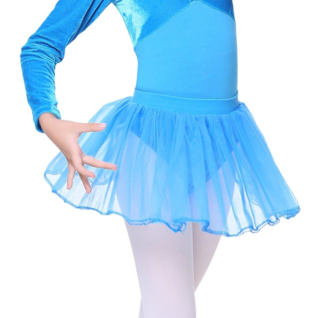 Kids Ballet Party Dance Tulle Skirt Pink Ballet Girl Dance Skirt